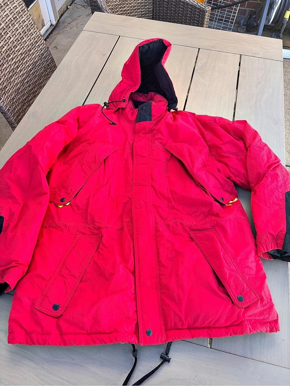 Vintage 90s Marlboro coat large